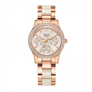 Alexandre Christie AC 2932 Rosegold White BFBRGLN
